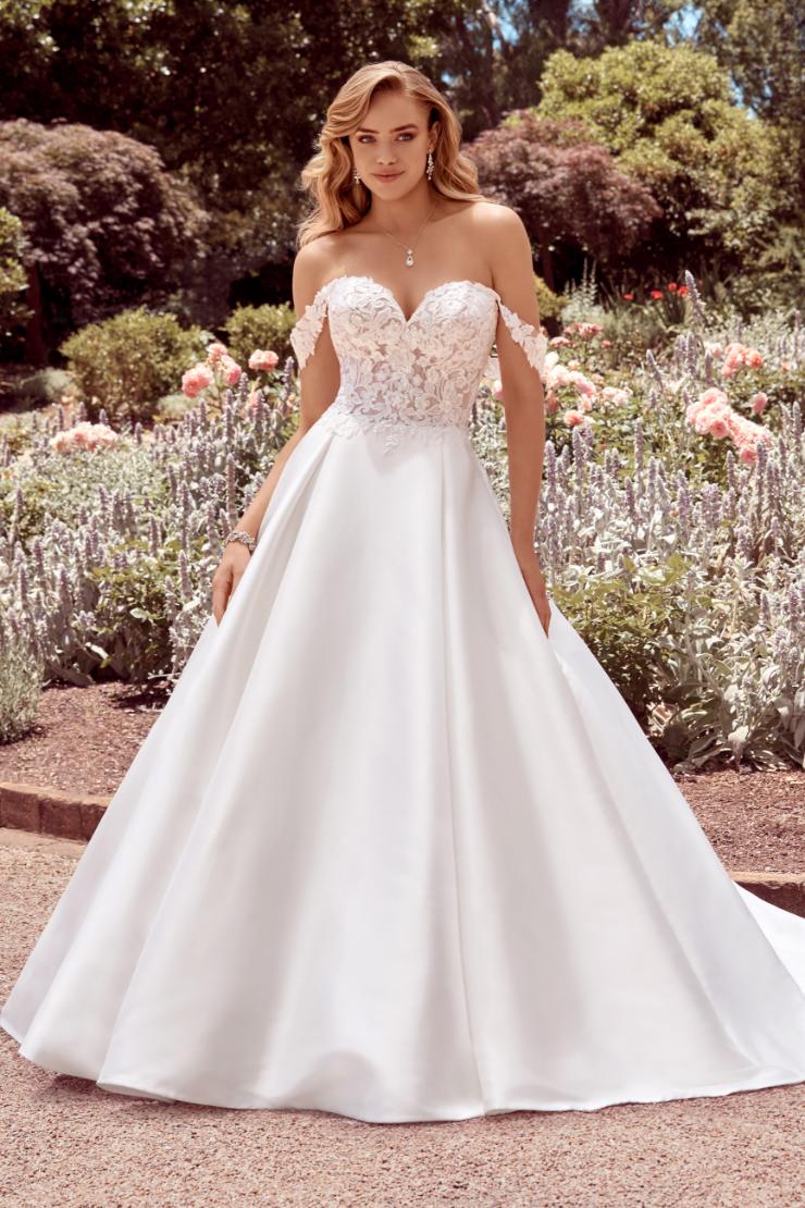 Classic Off the Shoulder Ballgown Sabrina