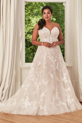 Soft Romantic A-Line Wedding Dress Rosa $0 default thumbnail