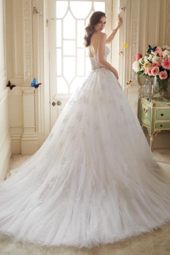 Incredible Two-Piece Wedding Dress with Detachable Train Maeve $3 thumbnail