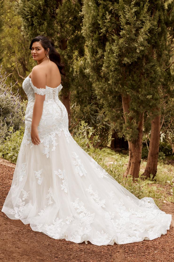 Mermaid Lace Wedding Dress with Corset Back Amaya #$2 picture