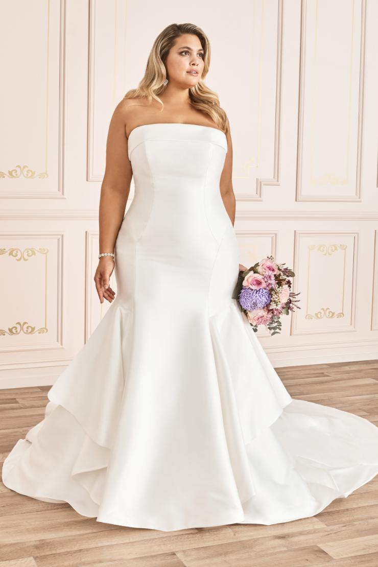 Classic Mikado Wedding Gown Gisele Thumbnail Image