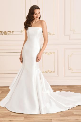 Modern Elegant Mikado Wedding Dress Gisele $2 thumbnail