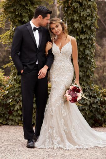 Sexy Lace Wedding Dress with Sheer Train Tamara $3 thumbnail