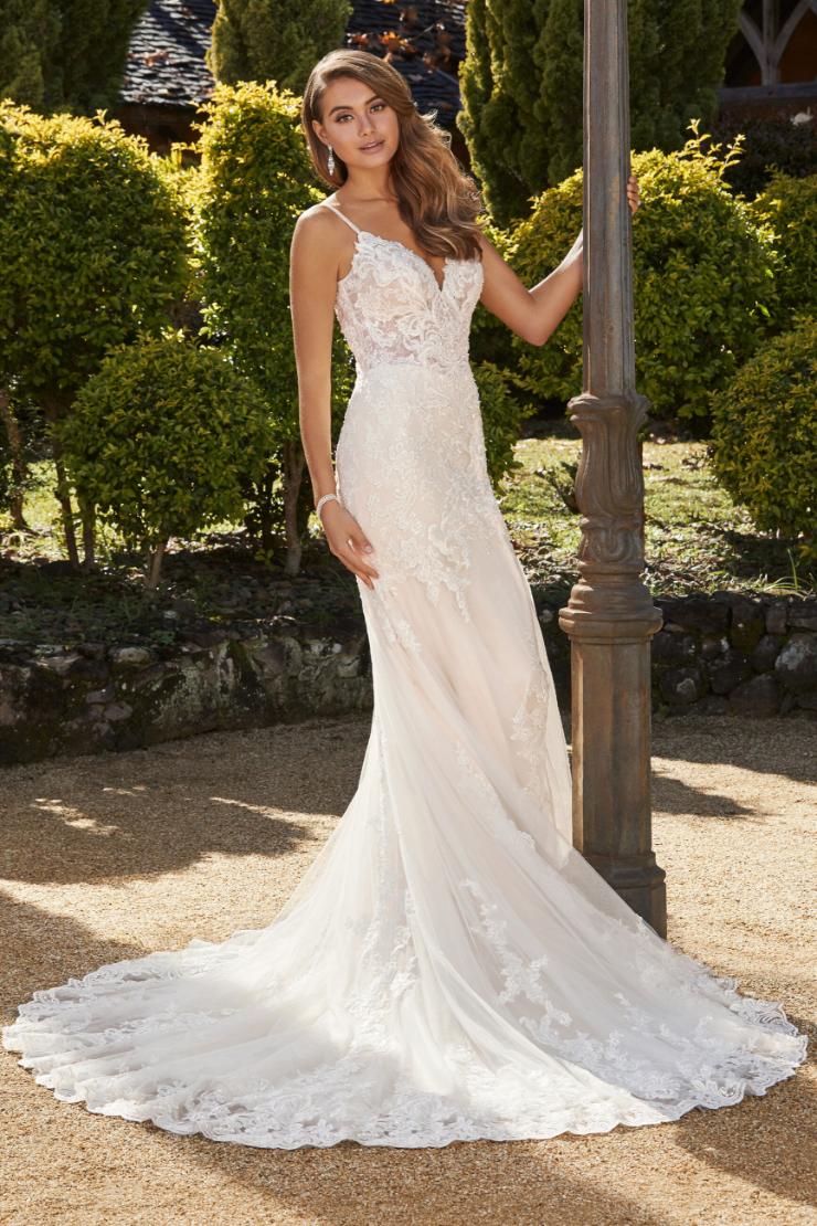 Glamorous Mermaid Gown with Beaded Back Carmen