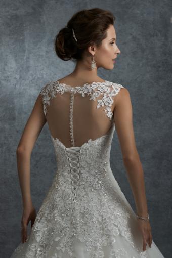 Angelic A-Line Wedding Gown with Cascading Lace Orion $2 thumbnail