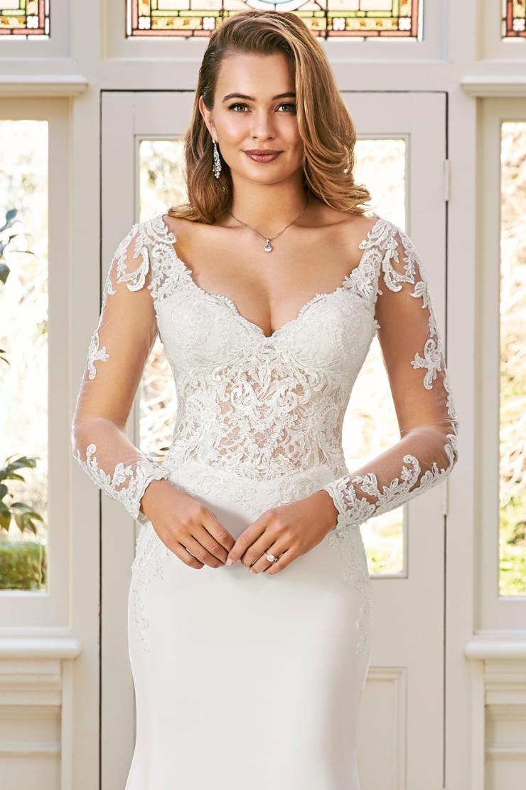 Elegant Hand-Beaded Lace Sleeves Brooklyn Thumbnail Image