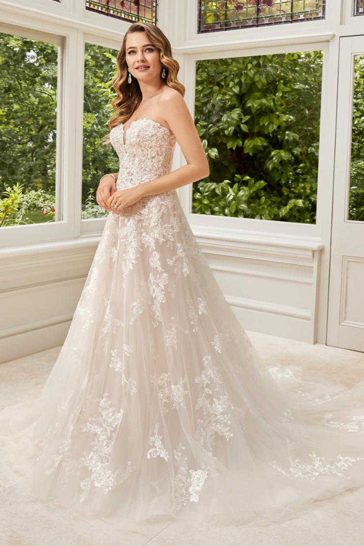 Romantic Floral A-Line Wedding Gown Rosa