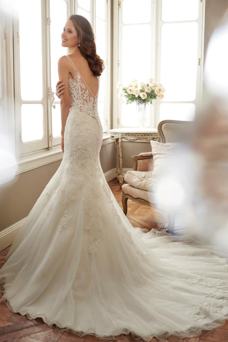 Sexy Wedding Dress with Low Back Margot #$1 picture