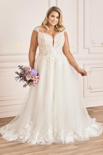 Sparkling Romantic A-Line Wedding Dress Alannah $5 thumbnail