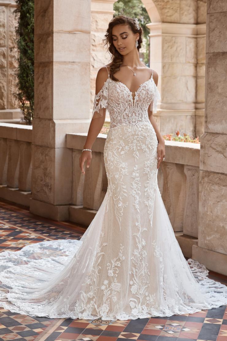 Dreamy Ethereal Lace Wedding Dress Leighton