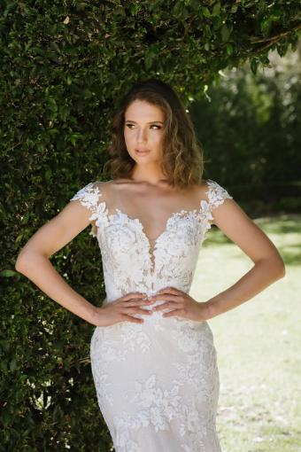 Sophisticated Lace Fit and Flare Wedding Dress Lorelai $5 thumbnail