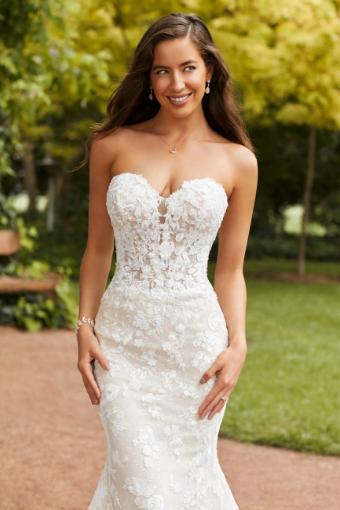 Sexy Mermaid Wedding Dress with Long Lace Train Aurelie $2 thumbnail