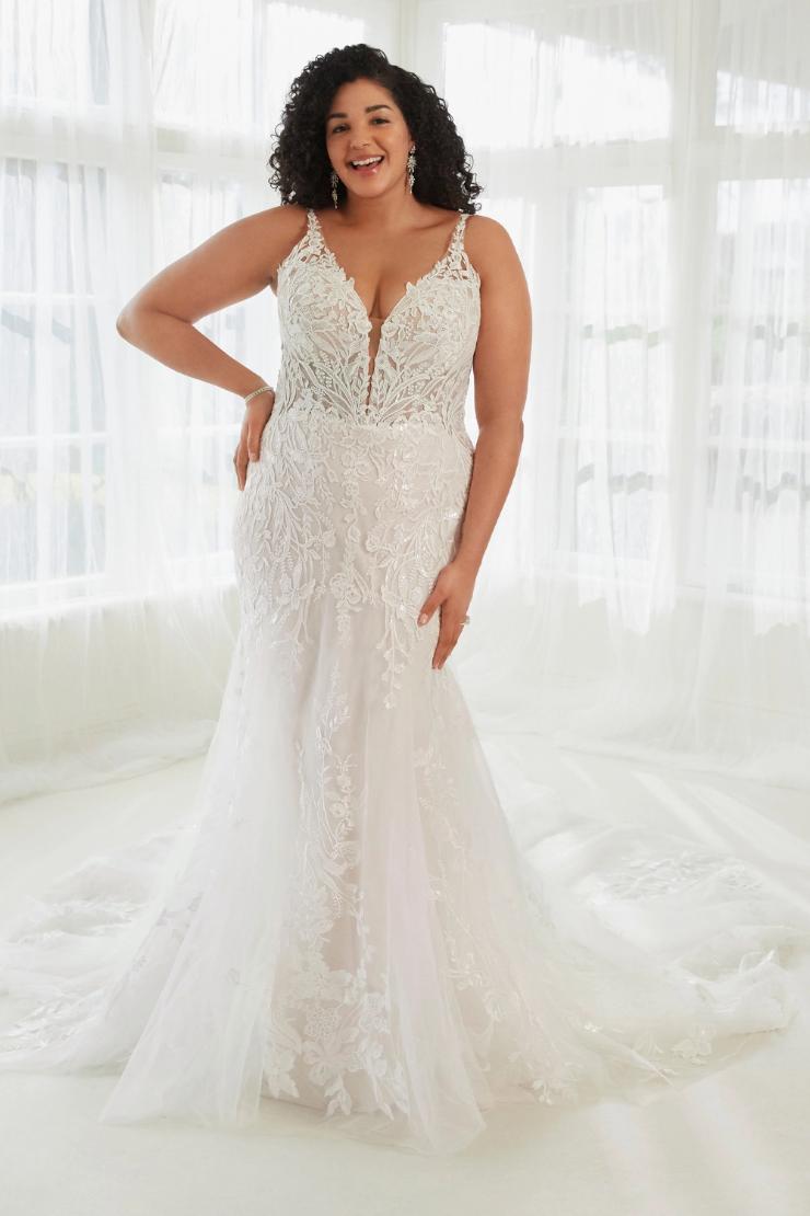 High Back Lace Wedding Dress Jackson Thumbnail Image