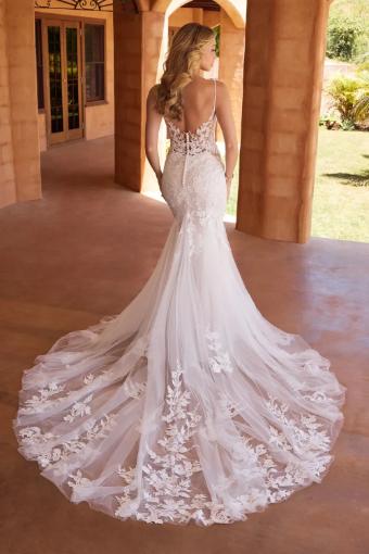 Breathtaking Fit and Flare Wedding Gown with Dramatic Tulle Skirt Ivana $2 thumbnail