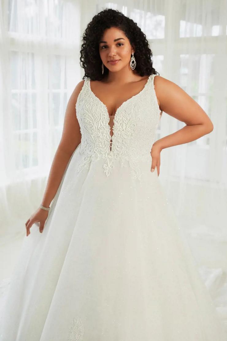 Princess Wedding Dress with Sparkle Sebastian Thumbnail Image